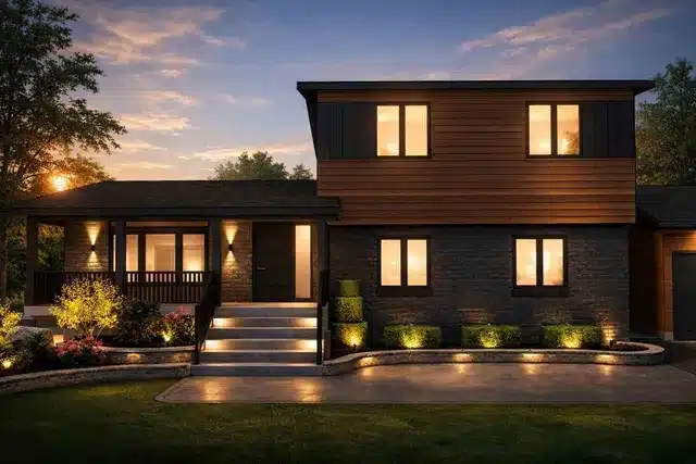 Design et aménagement sur mesure après.
